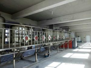 吉林核桃油精煉設備安裝現場